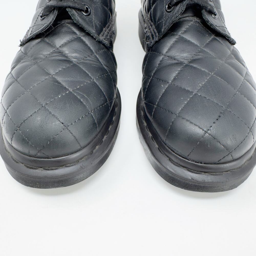 Dr. Marten's Quilted Black Leather Coralie Boot 39EU / 8W - Picture 2 of 8